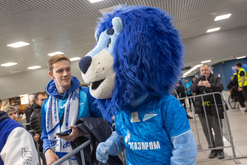 Фан-Променад перед матчем «Зенит» — «Ахмат»