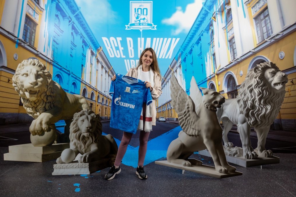 Фан-Променад перед матчем «Зенит» — «Ахмат»