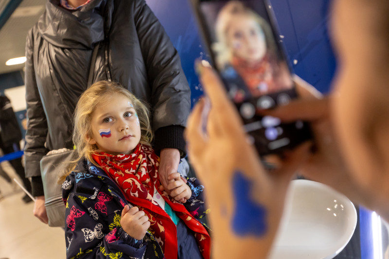 Фан-Променад перед матчем «Зенит» — «Ахмат»