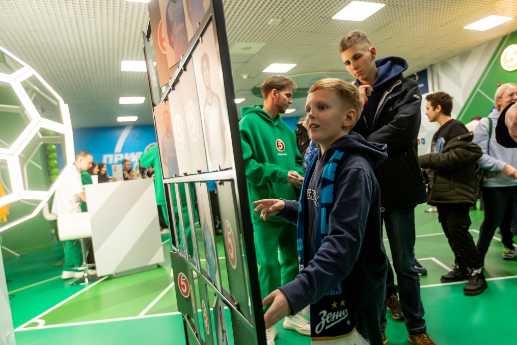 Фан-Променад перед матчем «Зенит» — «Ахмат»