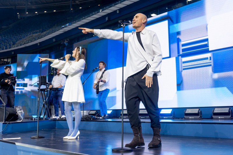 Фан-Променад перед матчем «Зенит» — «Ахмат»