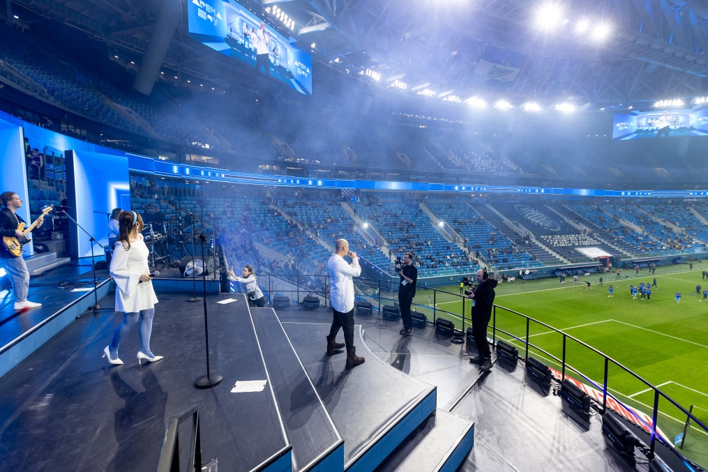 Фан-Променад перед матчем «Зенит» — «Ахмат»