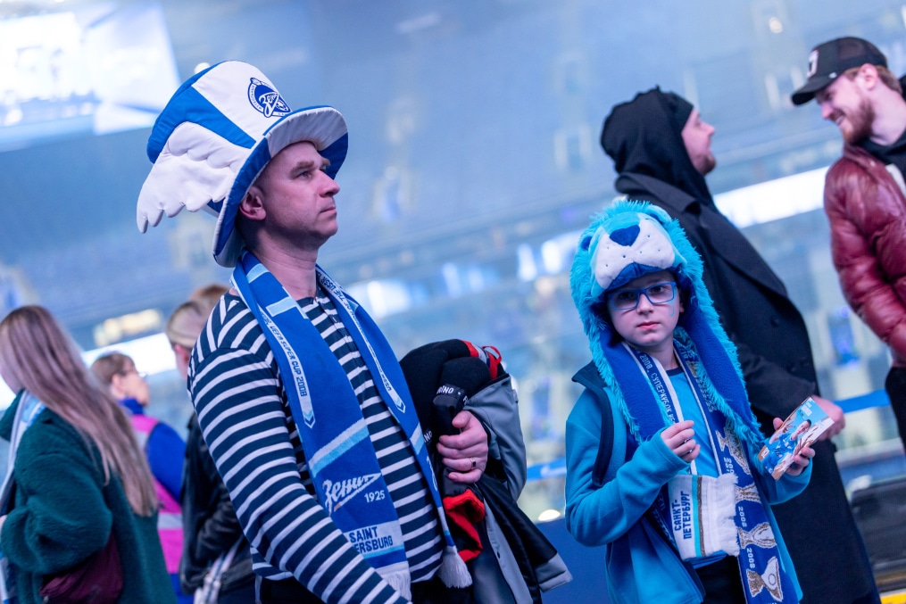 Фан-Променад перед матчем «Зенит» — «Ахмат»