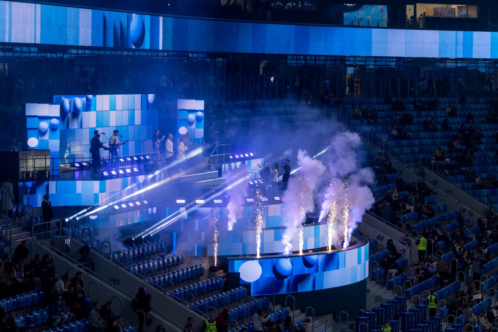 Фан-Променад перед матчем «Зенит» — «Ахмат»