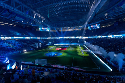 Фан-Променад перед матчем «Зенит» — «Ахмат»