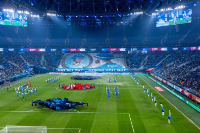 Фан-Променад перед матчем «Зенит» — «Ахмат»