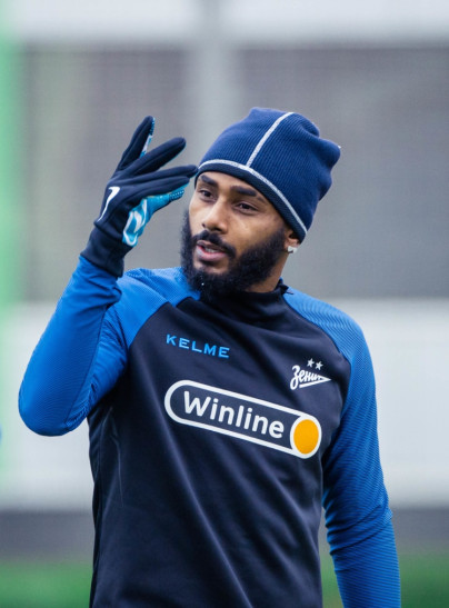 Открытая тренировка перед матчем «Ахмат» — «Зенит»