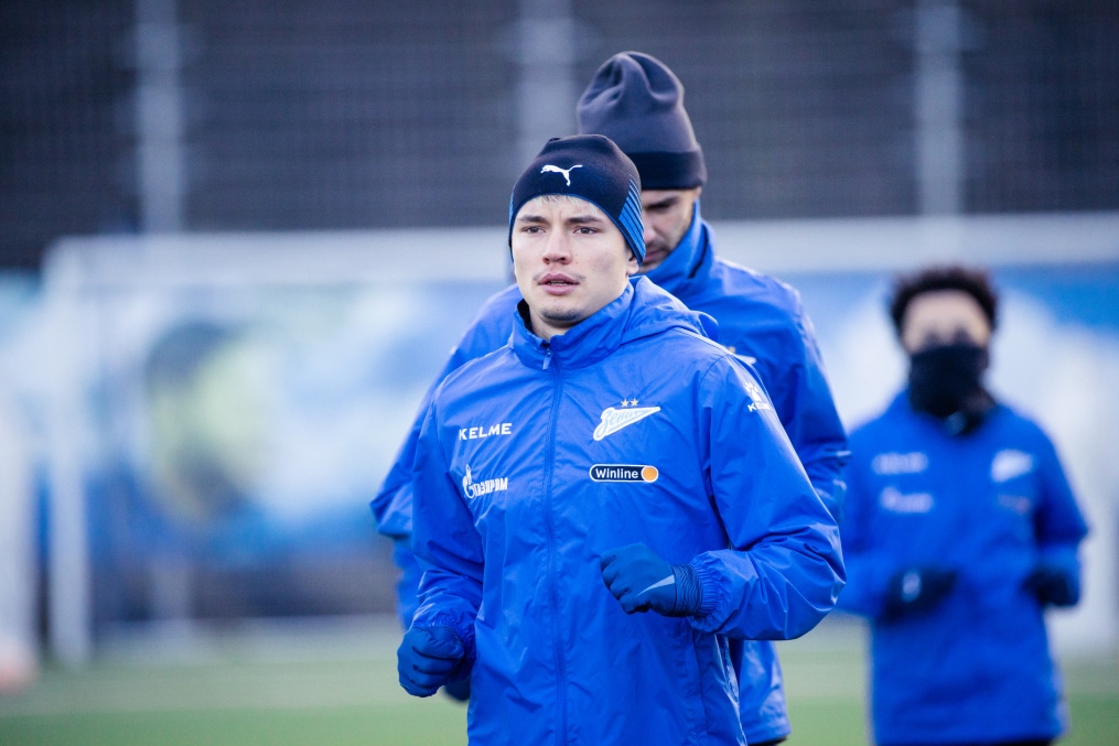 Открытая тренировка «Зенита» перед матчем с «Оренбургом»