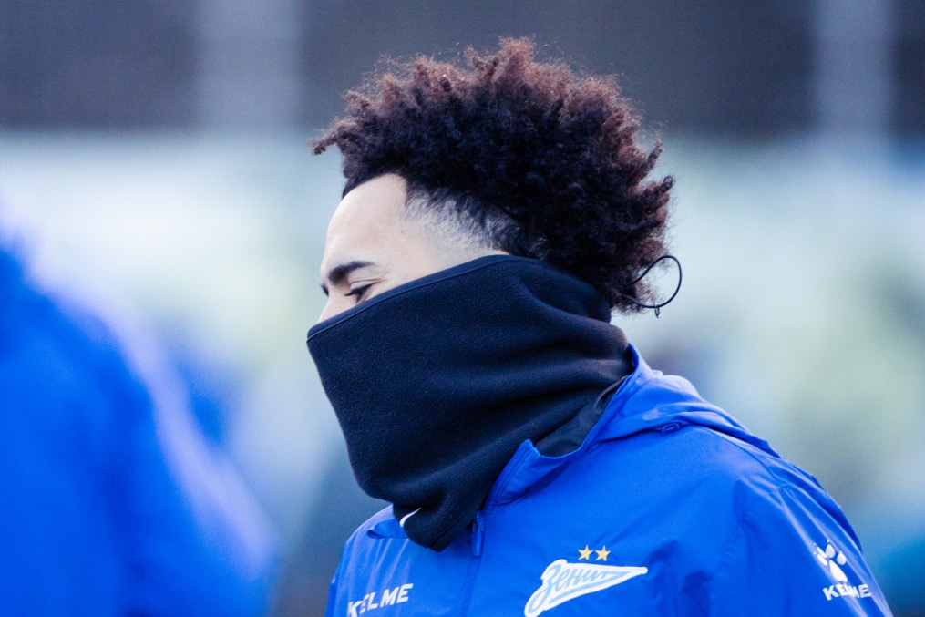 Открытая тренировка «Зенита» перед матчем с «Оренбургом»