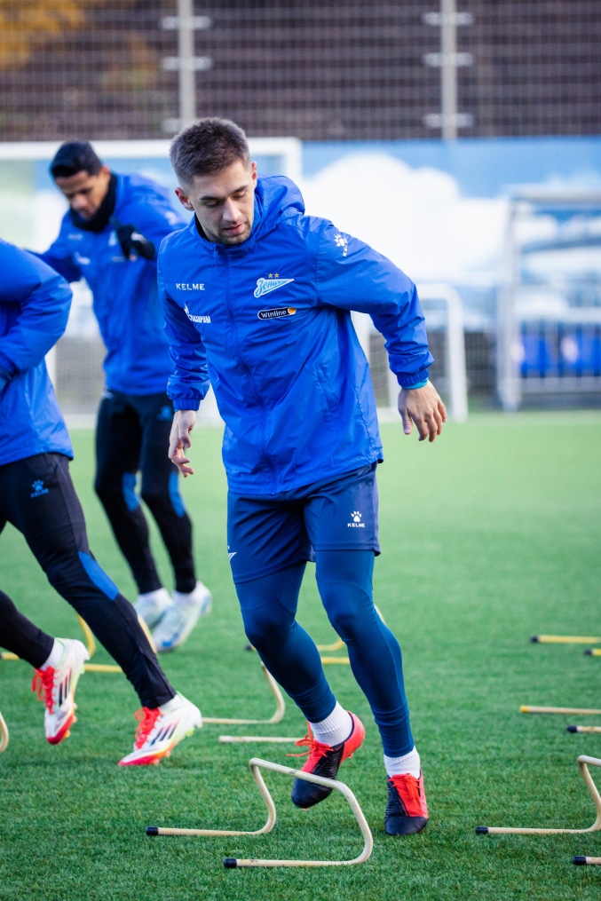 Открытая тренировка «Зенита» перед матчем с «Оренбургом»