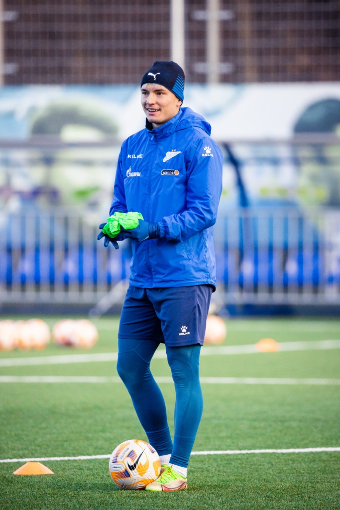 Открытая тренировка «Зенита» перед матчем с «Оренбургом»