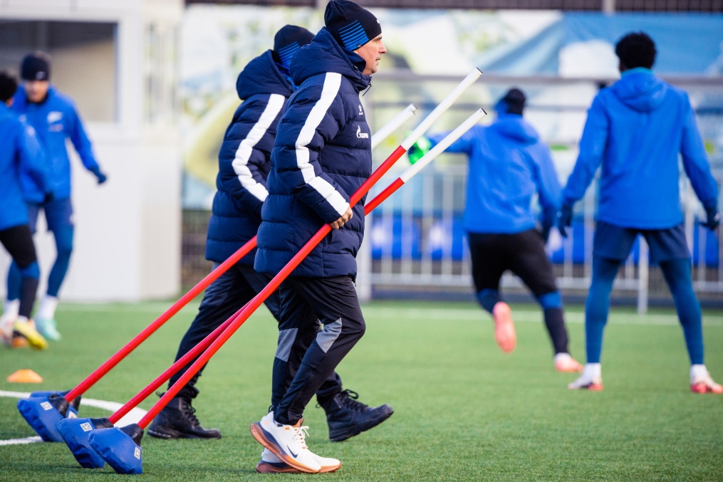 Открытая тренировка «Зенита» перед матчем с «Оренбургом»