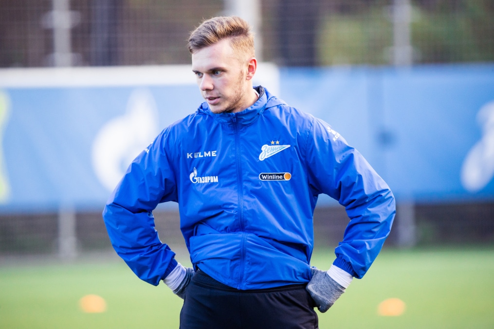 Открытая тренировка «Зенита» перед матчем с «Оренбургом»