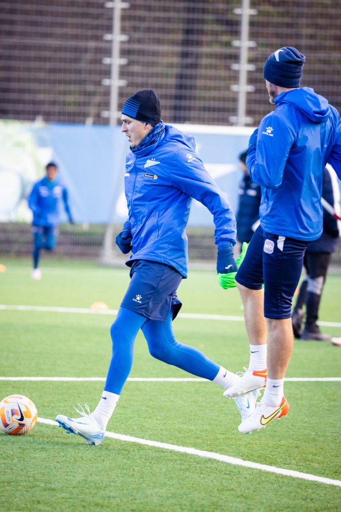 Открытая тренировка «Зенита» перед матчем с «Оренбургом»