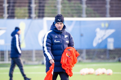 Открытая тренировка «Зенита» перед матчем с «Оренбургом»