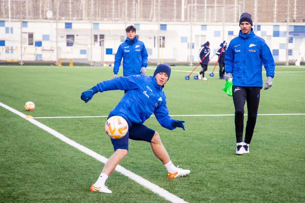 Открытая тренировка «Зенита» перед матчем с «Оренбургом»