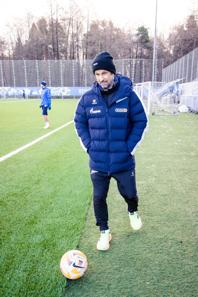 Открытая тренировка «Зенита» перед матчем с «Оренбургом»