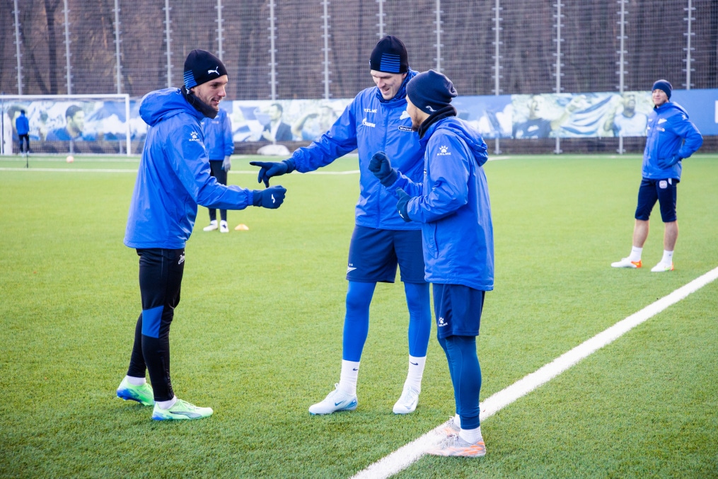 Открытая тренировка «Зенита» перед матчем с «Оренбургом»