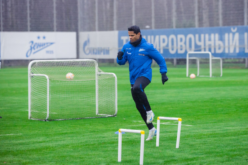 Открытая тренировка «Зенита» перед матчем с «Крыльями Советов»