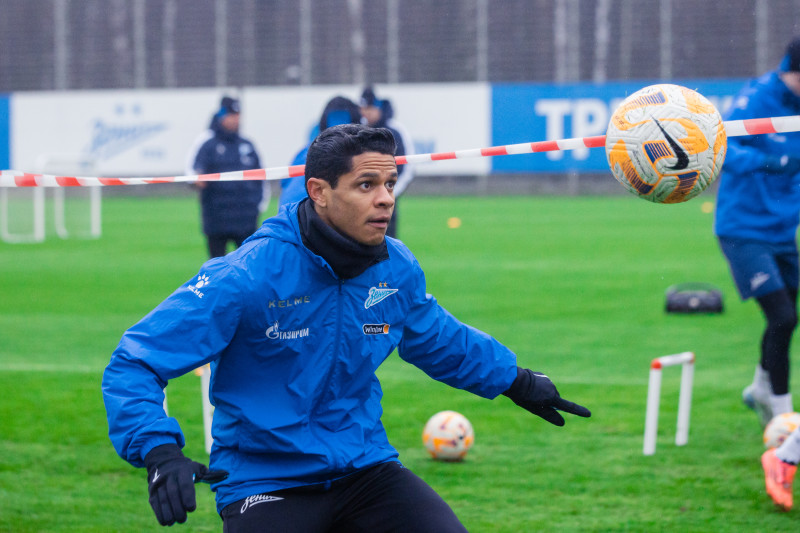 Открытая тренировка «Зенита» перед матчем с «Крыльями Советов»