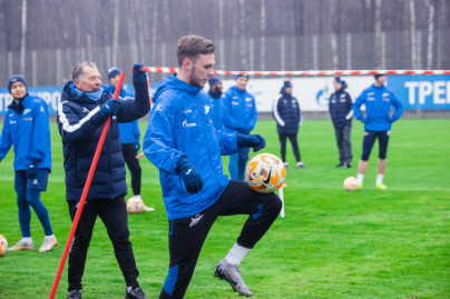 Открытая тренировка «Зенита» перед матчем с «Крыльями Советов»