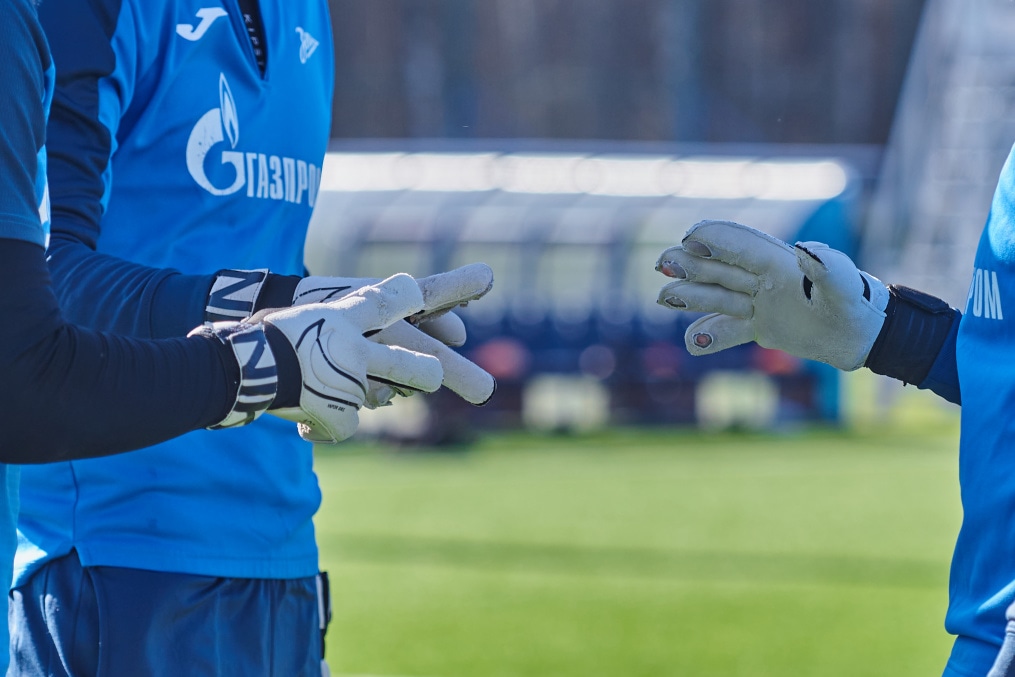 Тренировка «Зенита» U-17 и U-18 перед матчами с «Локомотивом»