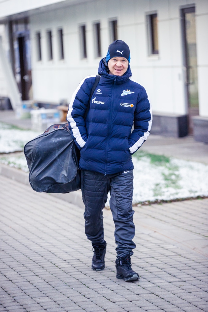 Открытая тренировка «Зенита» перед матчем с «Акроном»