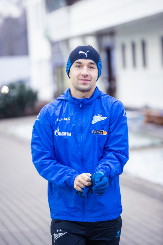 Открытая тренировка «Зенита» перед матчем с «Акроном»