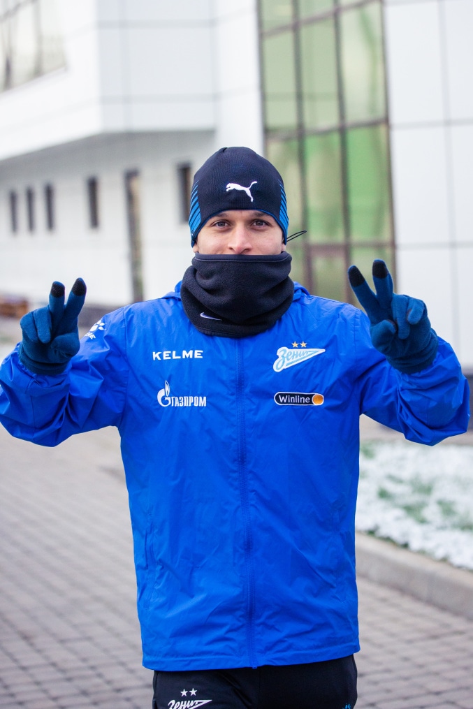 Открытая тренировка «Зенита» перед матчем с «Акроном»