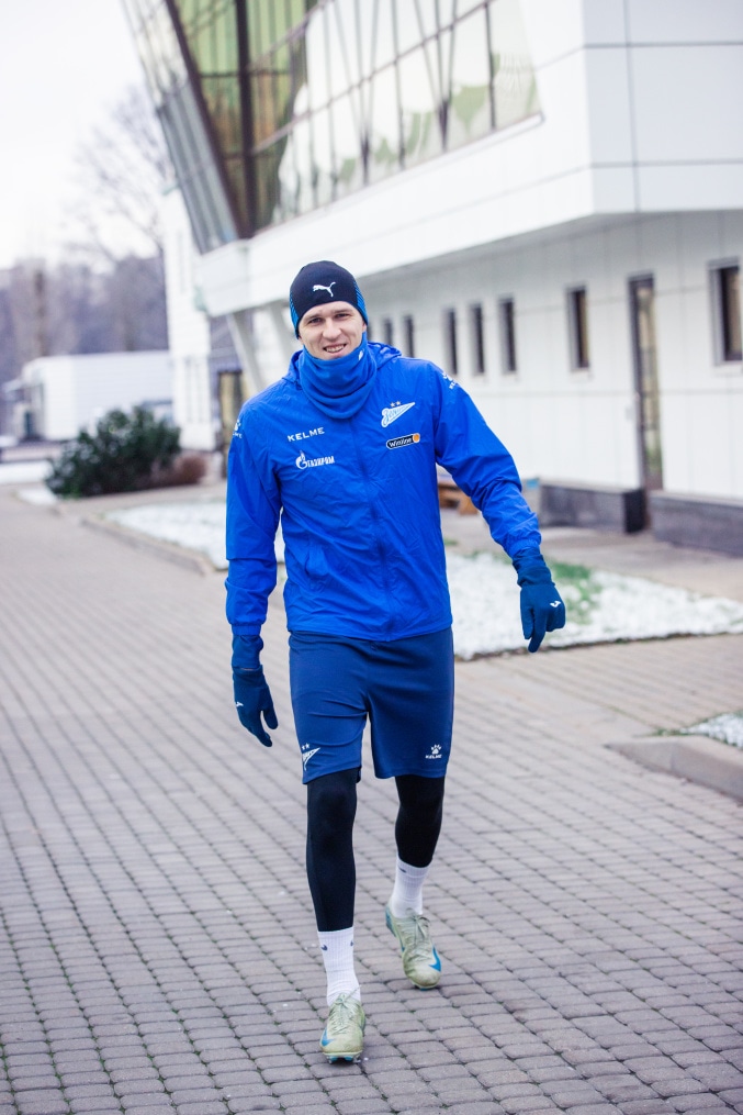 Открытая тренировка «Зенита» перед матчем с «Акроном»