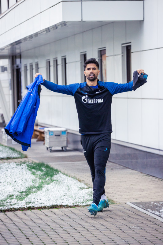 Открытая тренировка «Зенита» перед матчем с «Акроном»