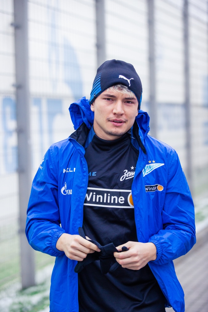 Открытая тренировка «Зенита» перед матчем с «Акроном»