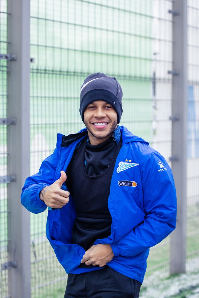 Открытая тренировка «Зенита» перед матчем с «Акроном»