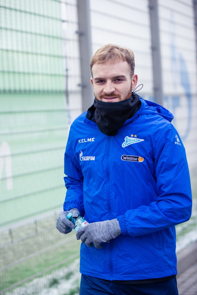 Открытая тренировка «Зенита» перед матчем с «Акроном»