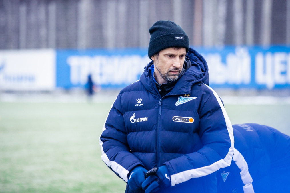 Открытая тренировка «Зенита» перед матчем с «Акроном»