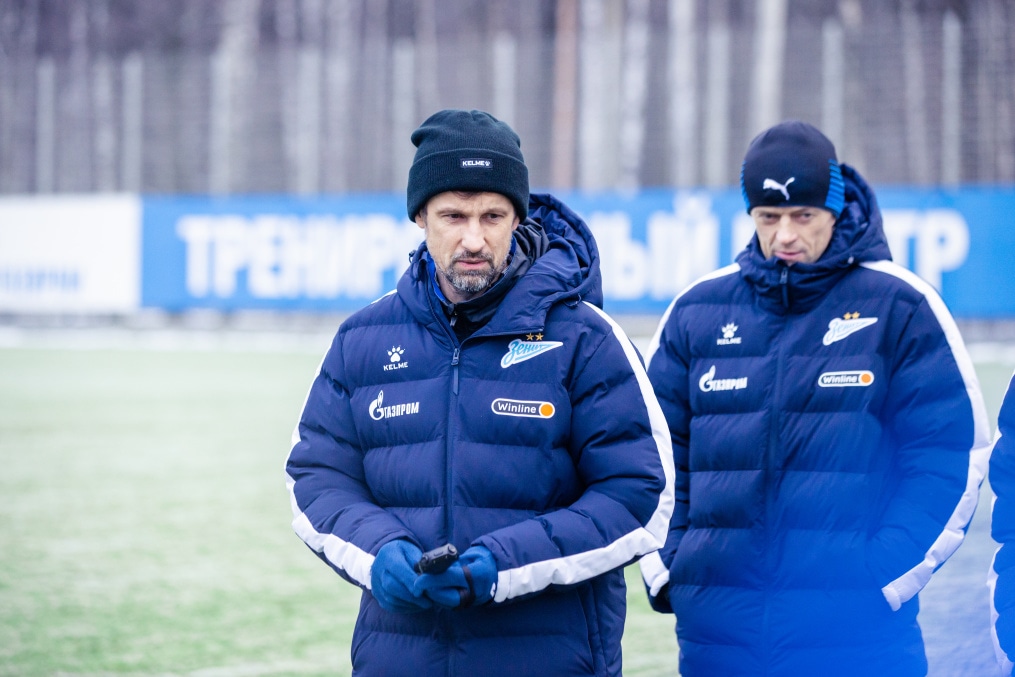 Открытая тренировка «Зенита» перед матчем с «Акроном»