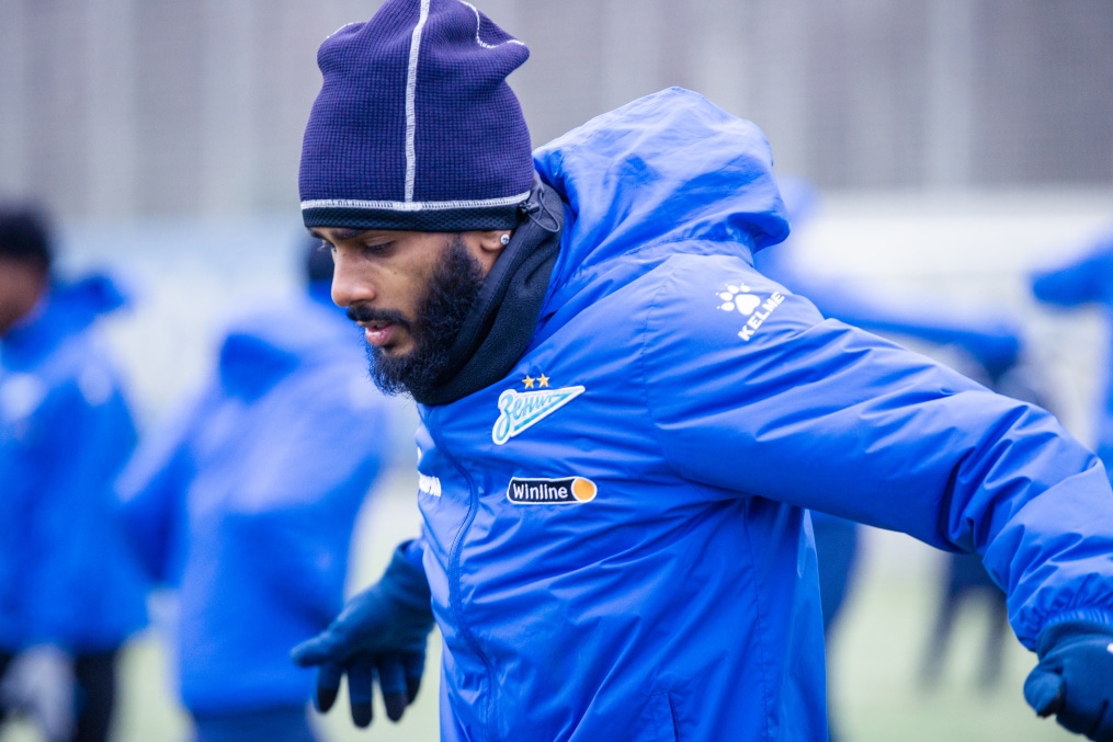 Открытая тренировка «Зенита» перед матчем с «Акроном»