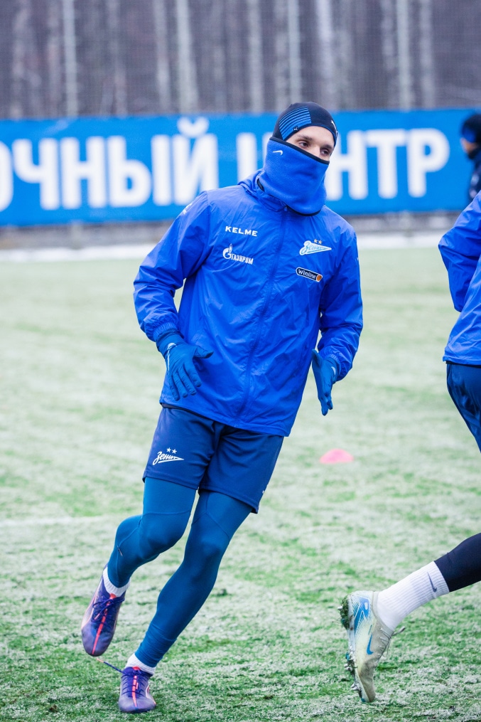 Открытая тренировка «Зенита» перед матчем с «Акроном»