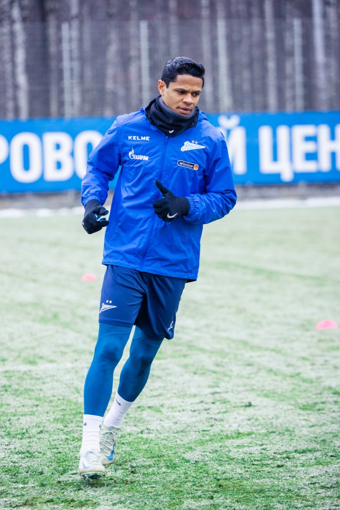 Открытая тренировка «Зенита» перед матчем с «Акроном»