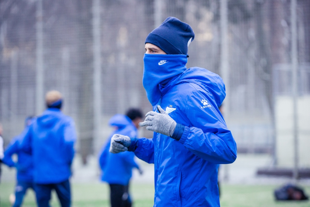 Открытая тренировка «Зенита» перед матчем с «Акроном»