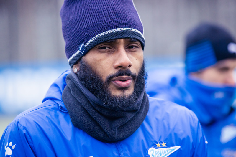 Открытая тренировка «Зенита» перед матчем с «Акроном»