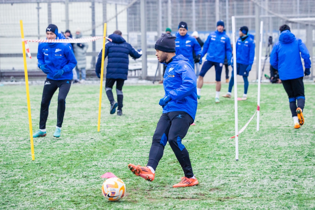 Открытая тренировка «Зенита» перед матчем с «Акроном»