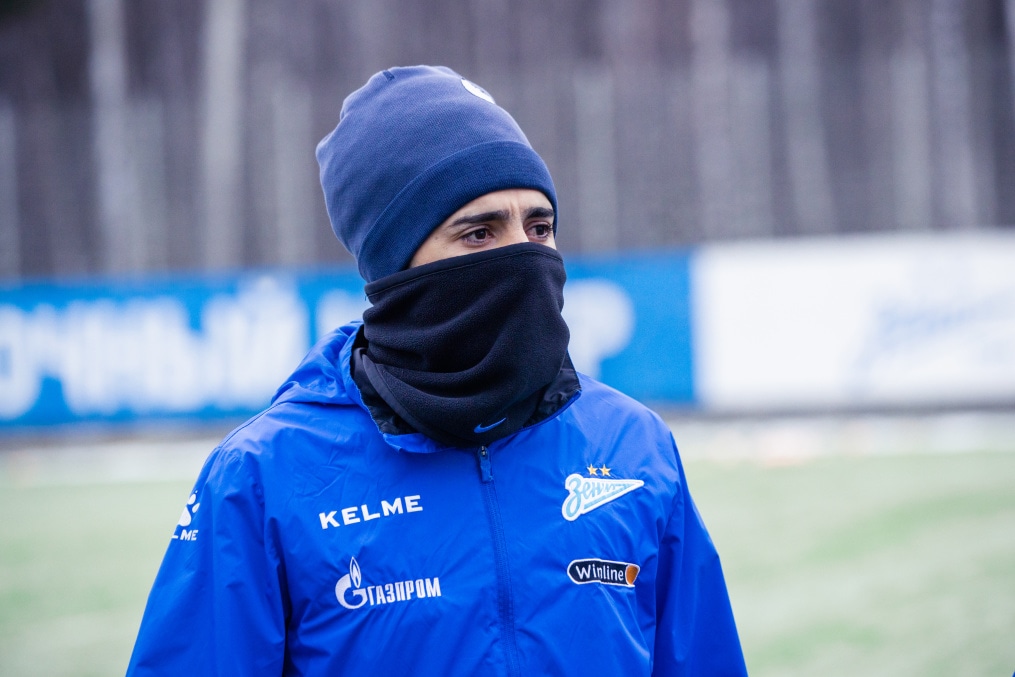 Открытая тренировка «Зенита» перед матчем с «Акроном»