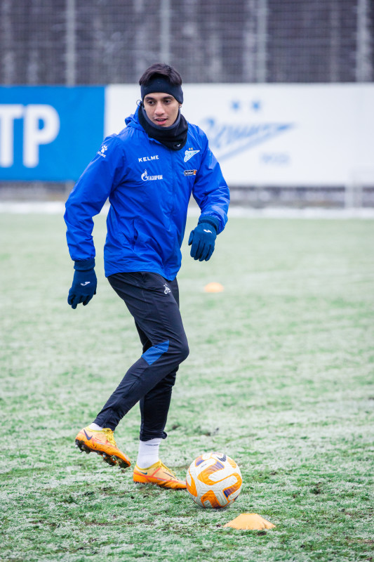 Открытая тренировка «Зенита» перед матчем с «Акроном»