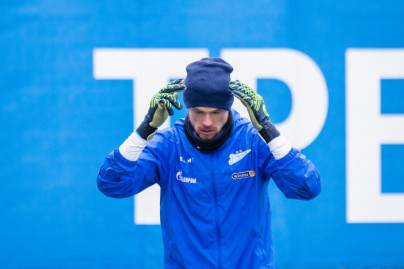 Открытая тренировка «Зенита» перед матчем с «Акроном»