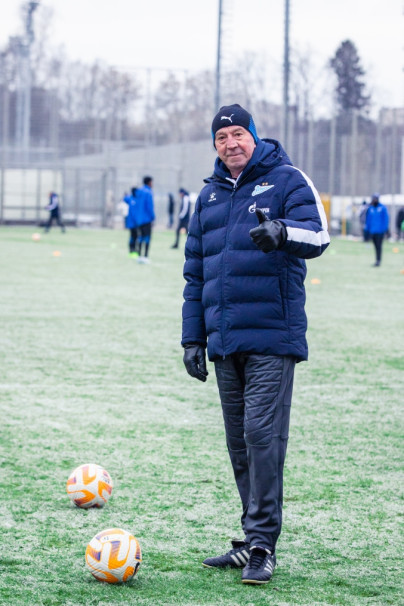 Открытая тренировка «Зенита» перед матчем с «Акроном»