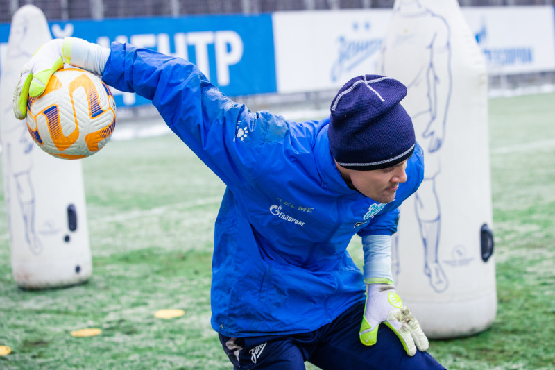 Открытая тренировка «Зенита» перед матчем с «Акроном»