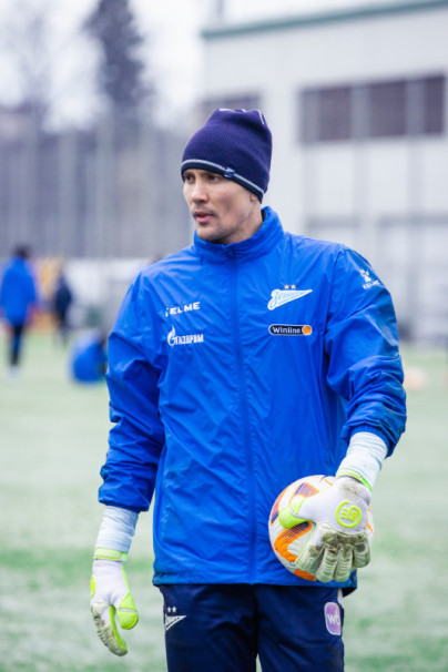 Открытая тренировка «Зенита» перед матчем с «Акроном»