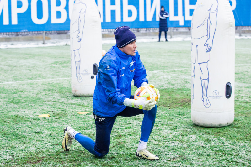 Открытая тренировка «Зенита» перед матчем с «Акроном»