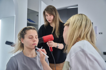 Бэкстейдж новогодней фотосессии ЖФК: первый день